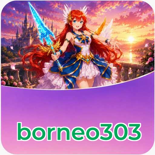 Ilustrasi alur memilih file borneo303 di HP Android